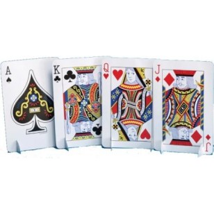Casino Playing Cards Table Centrepiece